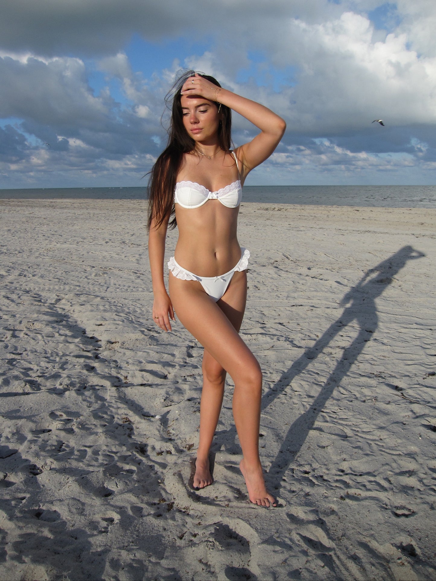 Eyelet Bikini Top